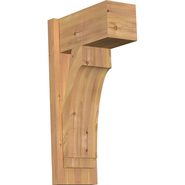 Ekena Millwork Imperial Block Smooth Outlooker, Western Red Cedar, 7 1/2"W x 14"D x 26"H OUT08X14X26IMP05SWR - main